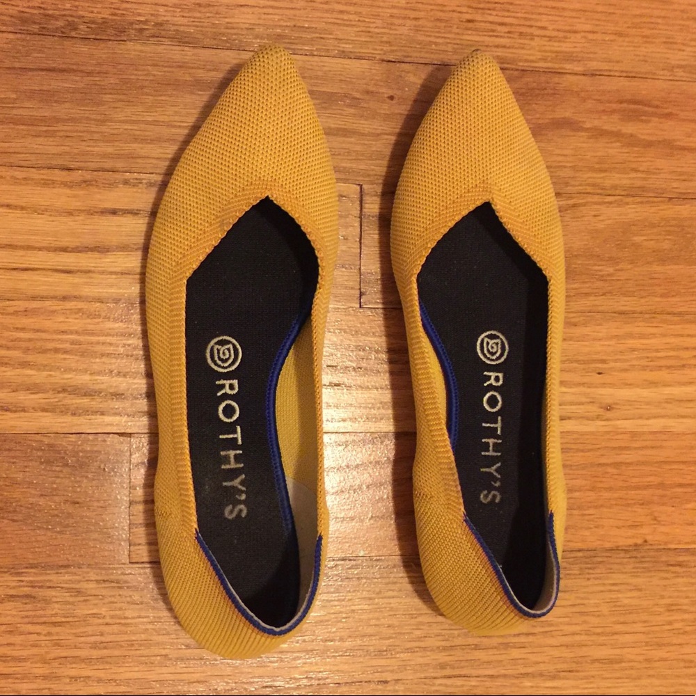 Authentic Rothy’s 7.5 Marigold Point GUC
